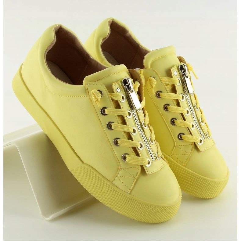 Zapatillas de mujer amarillas 7209 Yellow amarillo 1