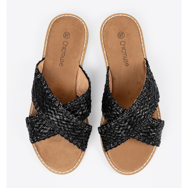 Shelvt Zapatillas negras de mujeres negras negro 1