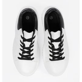Shelvt Deportivas blancas mujer blanco 3