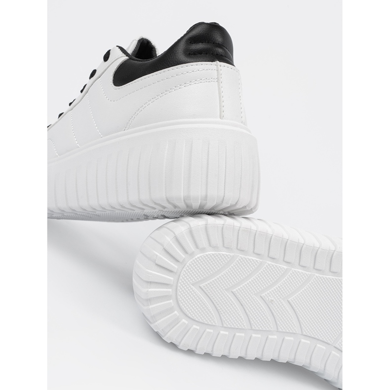 Shelvt Deportivas blancas mujer blanco 1