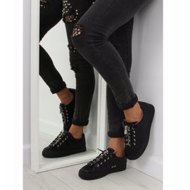 Zapatillas de mujer negras 7209 Black negro 5