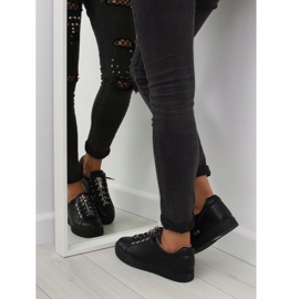 Zapatillas de mujer negras 7209 Black negro 3