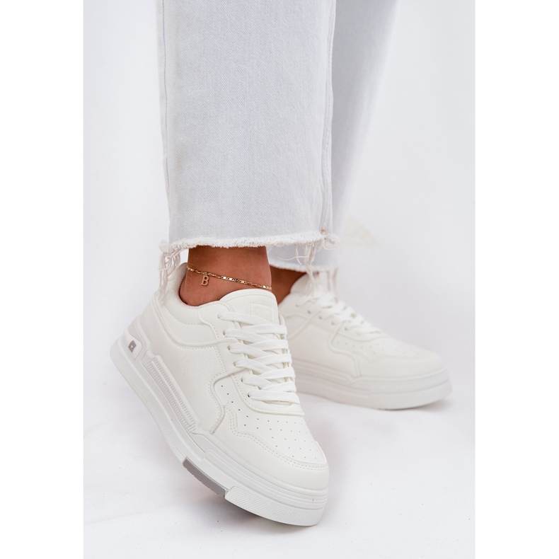 Zapatillas bajas de las zapatillas Big Star RR274A310 Hi-polish White System blanco 2