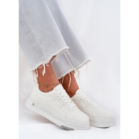 Zapatillas bajas de las zapatillas Big Star RR274A310 Hi-polish White System blanco 6