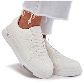Zapatillas bajas de las zapatillas Big Star RR274A310 Hi-polish White System blanco 9