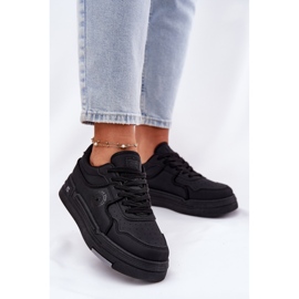 Zapatillas bajas de las zapatillas Big Star RR274A311 Sistema Hi-Pola Sistema negro 3