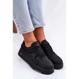 Zapatillas bajas de las zapatillas Big Star RR274A311 Sistema Hi-Pola Sistema negro 2