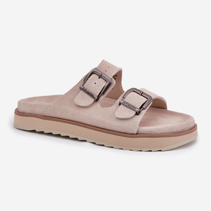 Flip de gamuza para mujeres con D.Franklin DFSH405001 Beige Heblas 2