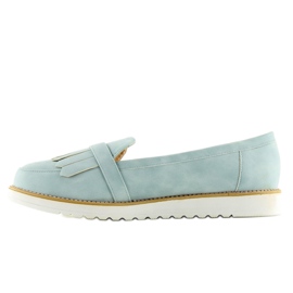 Mocasines mujer azul 7210 Azul 1