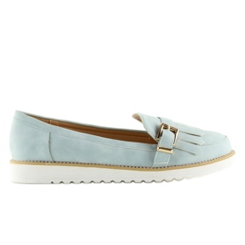 Mocasines mujer azul 7210 Azul 6