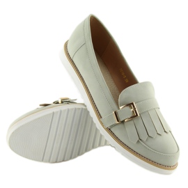 Gris Mocasines Mujer 7210 Gris 5