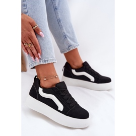 Inna Zapatillas Mujer Plataforma Negro 6