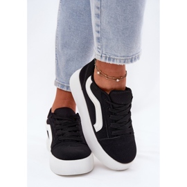 Inna Zapatillas Mujer Plataforma Negro 3