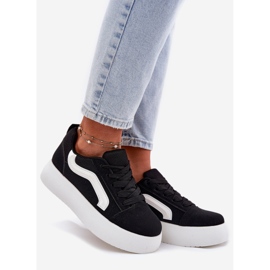Inna Zapatillas Mujer Plataforma Negro 1