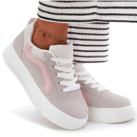 Inna Zapatillas Mujer Plataforma Gris 10