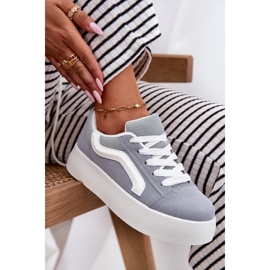 Inna Zapatillas con Plataforma para Mujer, Azul 8