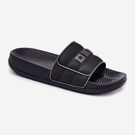 Men's Big Star RR174A043 Black Flip -flops negro 6