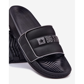 Men's Big Star RR174A043 Black Flip -flops negro 4