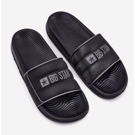 Men's Big Star RR174A043 Black Flip -flops negro 5