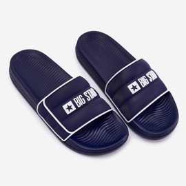 Big Star masculina RR174A045 Slippers azul marino 4