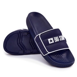 Big Star masculina RR174A045 Slippers azul marino 6