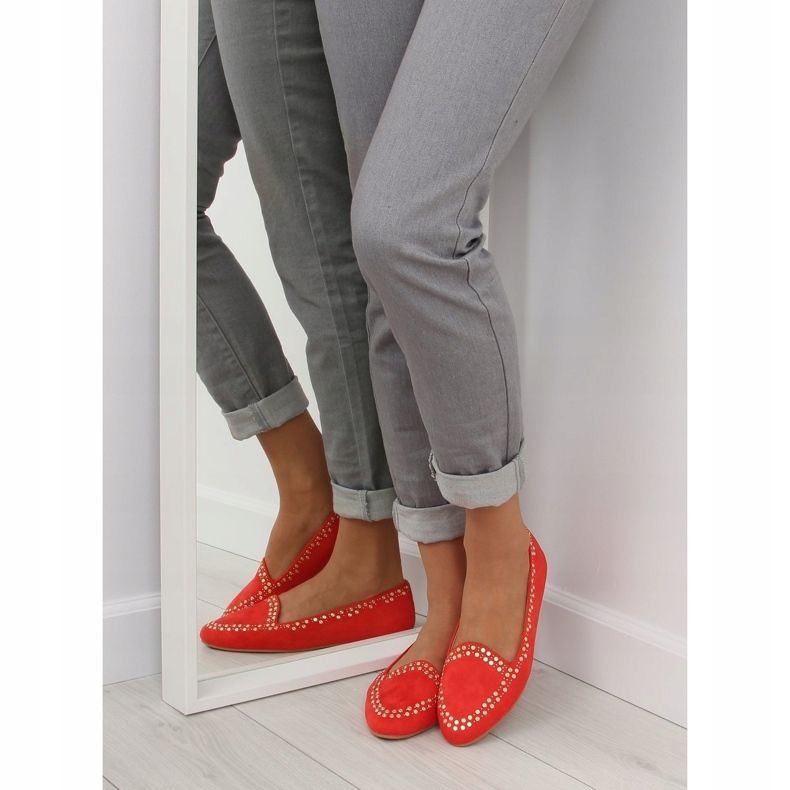 Mocasines lordsy red 1389 Red rojo 1