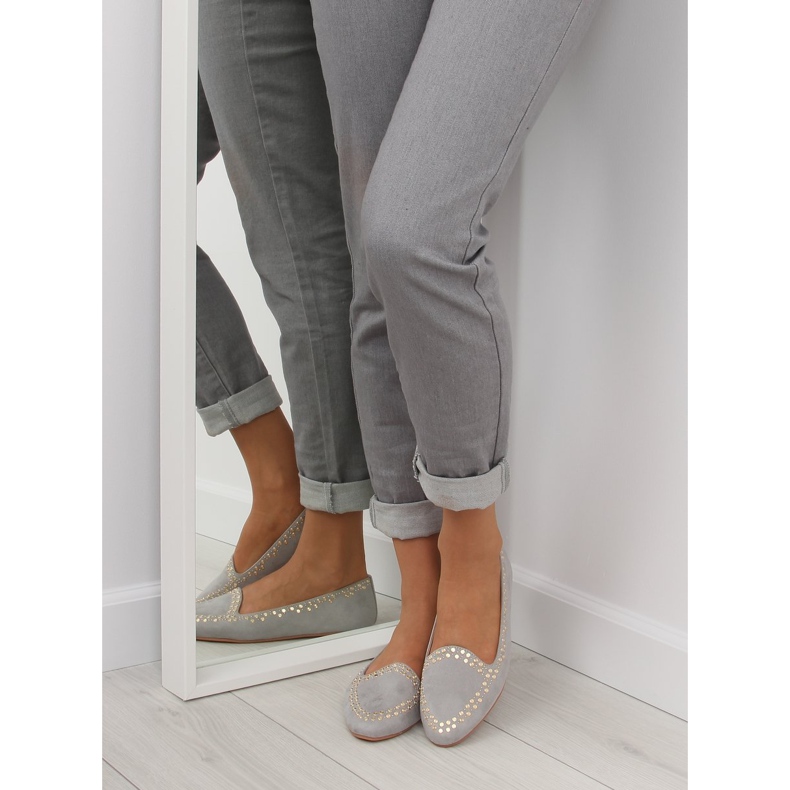 Mocasines grises lordsy 1389 Grey 1