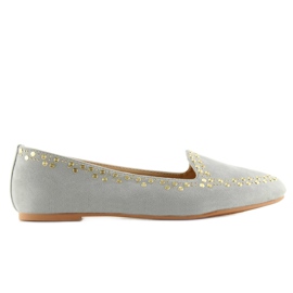 Mocasines grises lordsy 1389 Grey 2