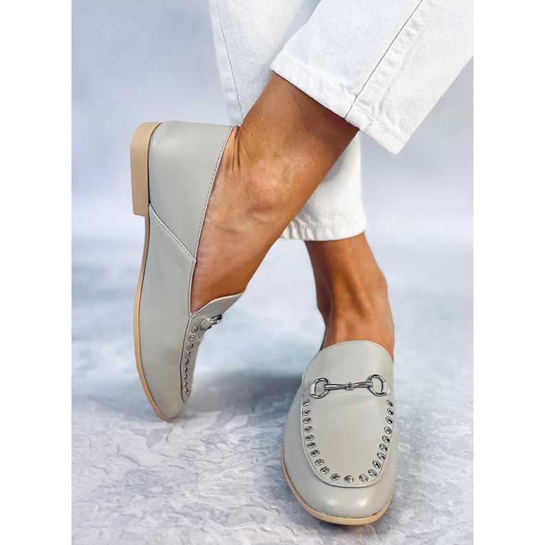 Mocasines grises lordsy 1390 Grey 2