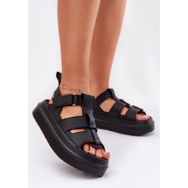 Inna Sandalias Plataforma Mujer Negro 2