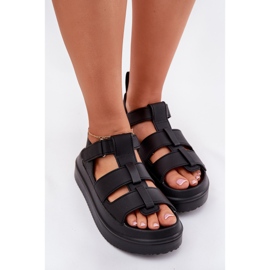 Inna Sandalias Plataforma Mujer Negro 5
