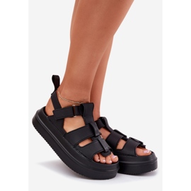 Inna Sandalias Plataforma Mujer Negro 1