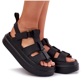 Inna Sandalias Plataforma Mujer Negro 9