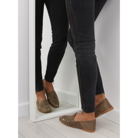 Mocasines Lordsy con tachuelas 1415 Green verde 4