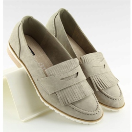 Gris Mocasines mujer gris 1174 Gris 1