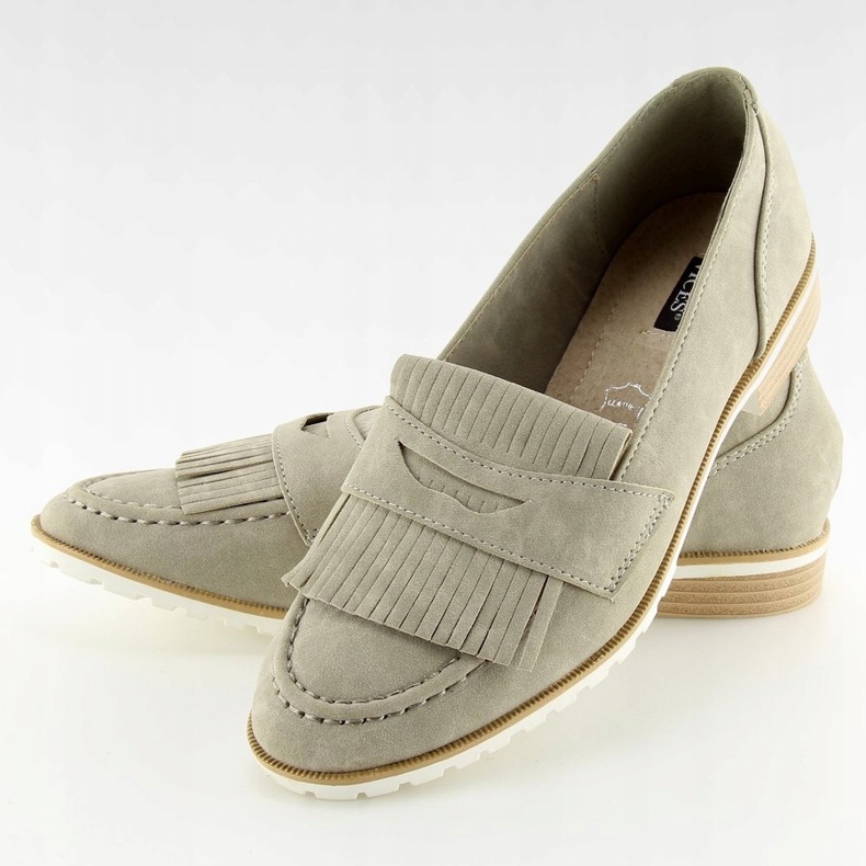 Gris Mocasines mujer gris 1174 Gris 2
