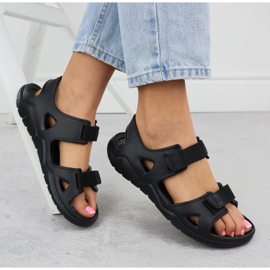 Sandalias de espuma ligera para velcro negro big star rr274a512 4