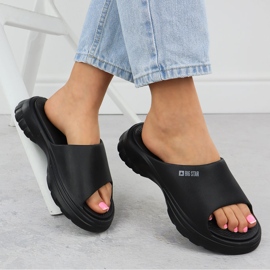 Sports Kapki femenino en una suela gruesa Big Star RR274A577 negro 3