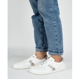 Olivier Modelo de mujer descalzo para mujeres 1773pol White Maxi Sneakers blanco 2