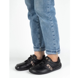 Olivier Modelo descalzo para mujeres 1773pol Mini zapatillas de zapatillas negras negro 3
