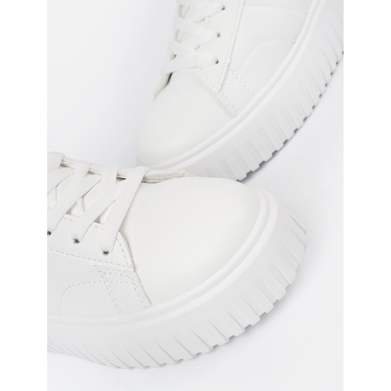 Shelvt Zapatillas blancas para mujeres blanco 1