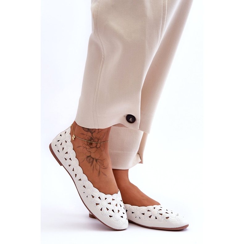 Evento Bailarina Calada Brillante Mujer Blanco Visionary 3