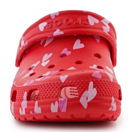 Crocs Classic Vday Clog 209754-6Zr Flip-Flops rojo 1