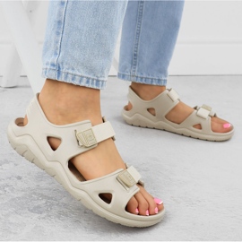 Sandalias de espuma ligera para beige Big Star RR274A515 5