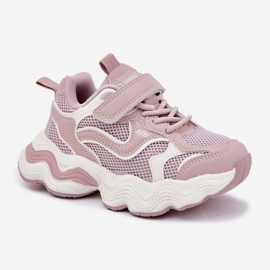Inna Zapatillas para niños en un rosa espeso rosado 7
