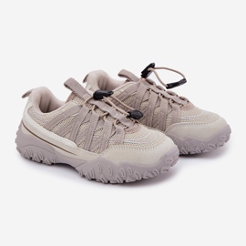Inna Zapatillas para niños con escarabajo ligero beige 1