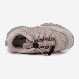 Inna Zapatillas para niños con escarabajo ligero beige 4