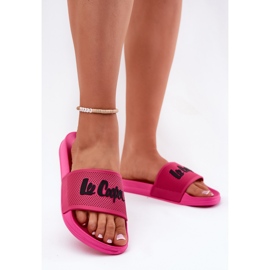 Zapatillas para mujeres Lee Cooper LCW-25-07-3521l Fuksja rosado 2