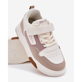 Zapatillas de deporte para niños ligeras Big Star RR374055 beige 4