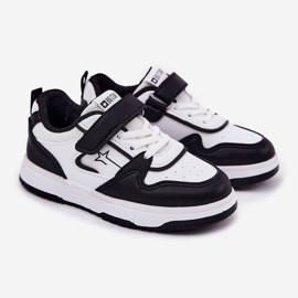 Zapatillas de deporte para niños ligeras Big Star RR374052 White and Black blanco 1 Zapatillas de deporte para niños ligeras Big Star RR374052 White and Black blanco 1